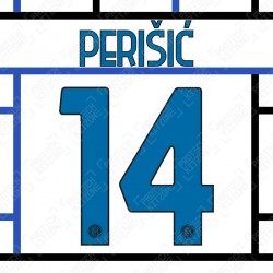 Perišić 14 (Official Inter Milan 2020/21 Away Club Name and Numbering)